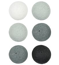 Iris Lights Light Chain - 290 cm - 20 Lights - Graphic Grey Iris Lights Light Chain - 290 cm - 20 Lights - Graphic Grey