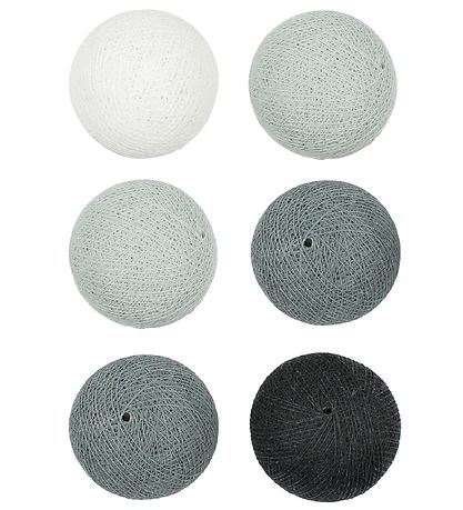 Iris Lights Light Chain - 290 cm - 20 Lights - Graphic Grey Iris Lights Light Chain - 290 cm - 20 Lights - Graphic Grey