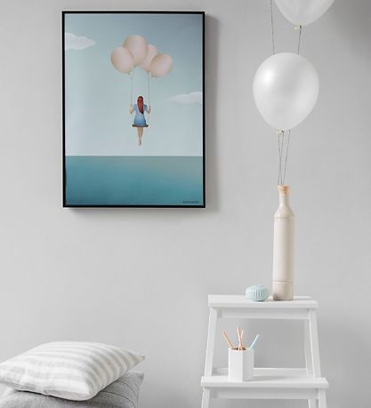 Vissevasse Poster - 50x70 - Balloon Dream Vissevasse Poster - 50x70 - Balloon Dream