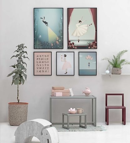 Vissevasse Poster - 50x70 - Balloon Dream Vissevasse Poster - 50x70 - Balloon Dream