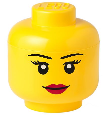 LEGO® Storage Geymslukassi - Stór - Höfuð - 27 cm - Stelpa LEGO® Storage Geymslukassi - Stór - Höfuð - 27 cm - Stelpa