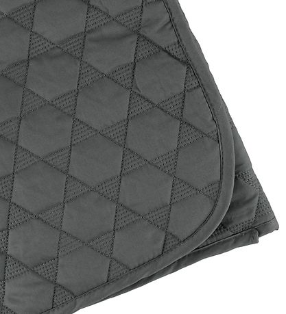 Smallstuff Play Mat - Quilted - 100x100 - Charcoal w. Stars Smallstuff Play Mat - Quilted - 100x100 - Charcoal w. Stars
