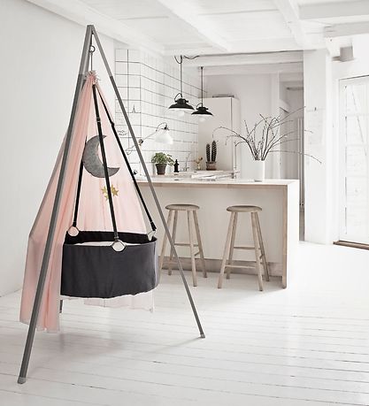 Leander Classic+ Cradle Stand - Alu - 242-275 cm - Grey Leander Classic+ Cradle Stand - Alu - 242-275 cm - Grey