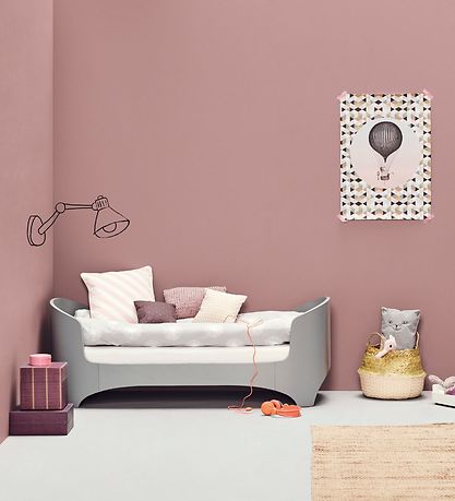 Classic+ Lit Leander - Bébé/Junior - 120/150x70 cm - Gris Classic+ Lit Leander - Bébé/Junior - 120/150x70 cm - Gris