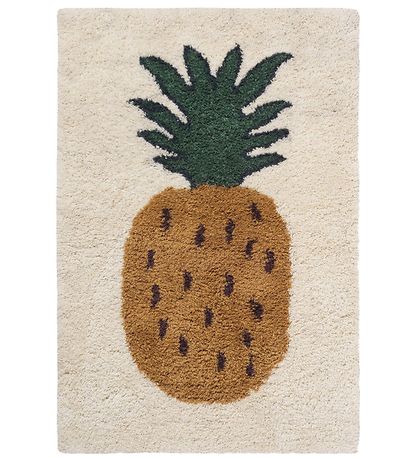 ferm Living Rug - Fruiticana - 80x120 - Pineapples ferm Living Rug - Fruiticana - 80x120 - Pineapples