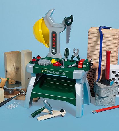 Bosch Mini Vinnubekkur - Leikfang - Dökkgrænn