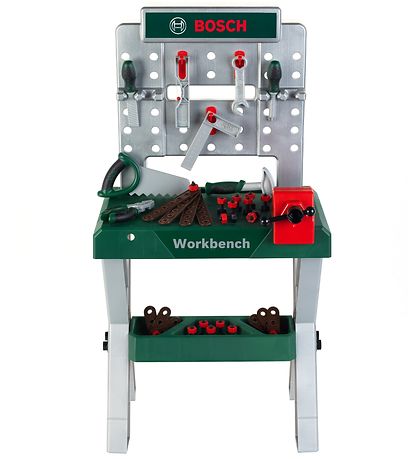 Bosch Mini Workbench - Toys - Dark Green/Silver