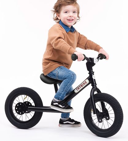TryBike Springcykel - Steel - Svart TryBike Springcykel - Steel - Svart