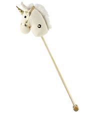 Teddykompaniet Hobby Horse - 100 cm - White Teddykompaniet Hobby Horse - 100 cm - White