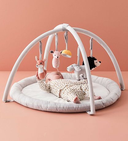 Kids Concept Activity Play Mat - Edvin - Grey w. Animals