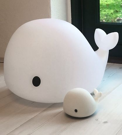 Filibabba Floor Lamp - Big LED Whale - 50 cm - White