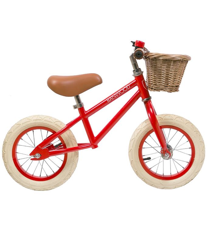 Banwood Springcykel - First Gå! - Röd