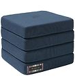 Matelas pliant by KlipKlap - 4 plis - 100x100 cm - Dark Blue/Bla Matelas pliant by KlipKlap - 4 plis - 100x100 cm - Dark Blue/Bla