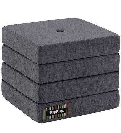 by KlipKlap Fold Mattress - 4 Fold - 100x100 cm - Blue Grey/Grey by KlipKlap Fold Mattress - 4 Fold - 100x100 cm - Blue Grey/Grey