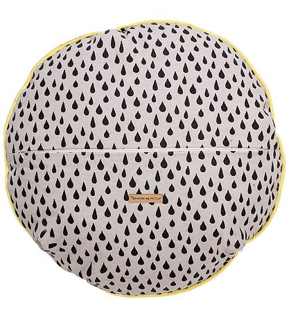 Bloomingville 쿠션 - Ø50cm - 회색/노란색 포함 구름 Bloomingville 쿠션 - Ø50cm - 회색/노란색 포함 구름