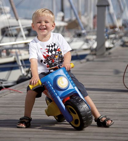 Dantoy DT1 Racer m. Plasthjul - Rød/Blå