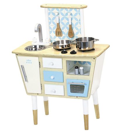 Vilac 장난감 주방 - 레트로 Vilac 장난감 주방 - 레트로