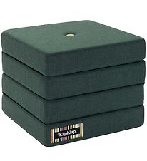 by KlipKlap Fold Mattress - 4 Fold - 100x100 cm - Deep Green/Lig by KlipKlap Fold Mattress - 4 Fold - 100x100 cm - Deep Green/Lig