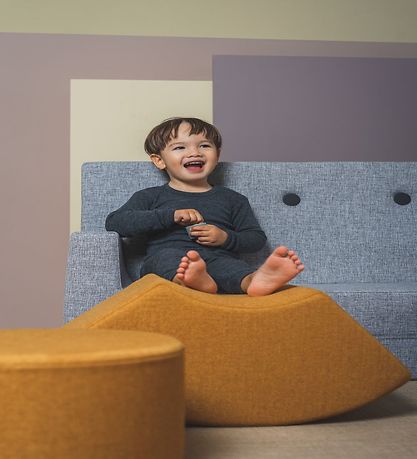 by KlipKlap Tumble Toy - Rainbow - 57x27x30 cm - Mustard by KlipKlap Tumble Toy - Rainbow - 57x27x30 cm - Mustard