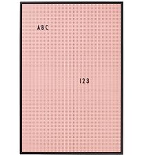 Design Letters Message Board - A2 - Pink