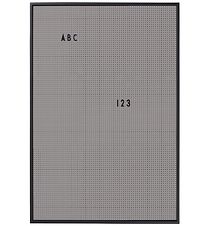 Design Letters Message Board - A2 - Dark Grey Design Letters Message Board - A2 - Dark Grey