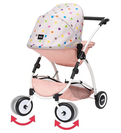 BRIO Doll Stroller - Flex - Pink/White 24906000