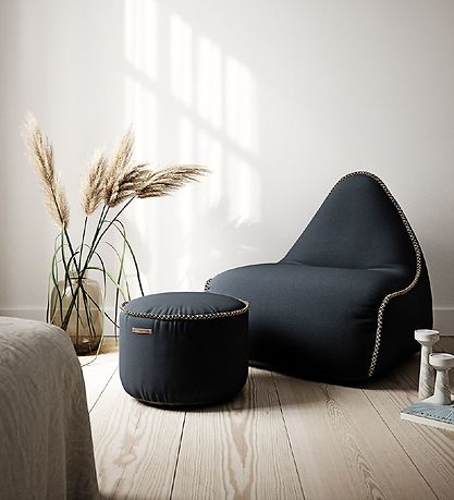 SACKit Pouf - 50x35 cm - Cura - Black