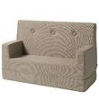 by KlipKlap Sofa - Kids Sofa - 100 cm - Sand/Sand by KlipKlap Sofa - Kids Sofa - 100 cm - Sand/Sand