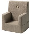 by KlipKlap Armchair - Kids Chair - 43x43x50 cm - Sand/Sand