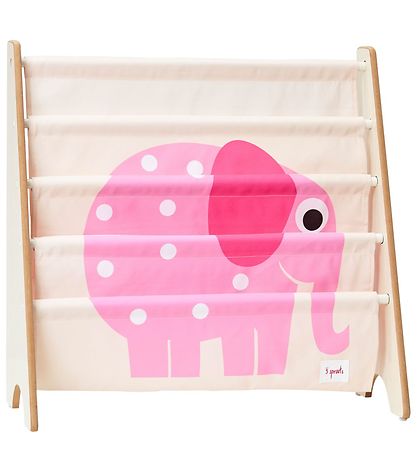 3 Sprouts Bookcase - 62x25x61 - Elephant 3 Sprouts Bookcase - 62x25x61 - Elephant