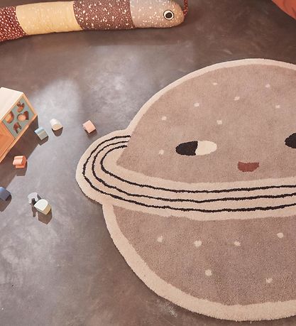 OYOY Rug - 100x116 cm - Planet - Clay