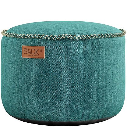 SACKit Pouf - Cobana Pouf - 50x35 cm - Petrol Melange SACKit Pouf - Cobana Pouf - 50x35 cm - Petrol Melange