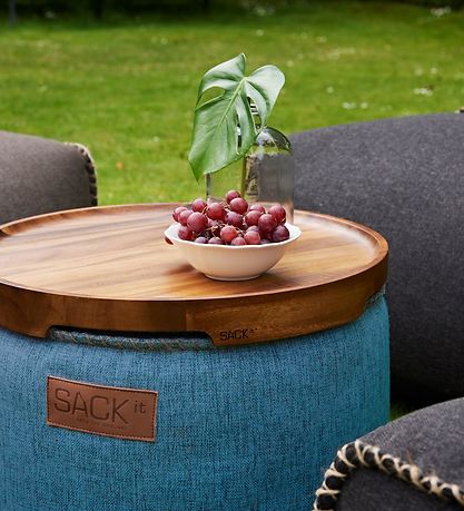 SACKit Pouf - Cobana - 50x35 cm - Turquoise SACKit Pouf - Cobana - 50x35 cm - Turquoise