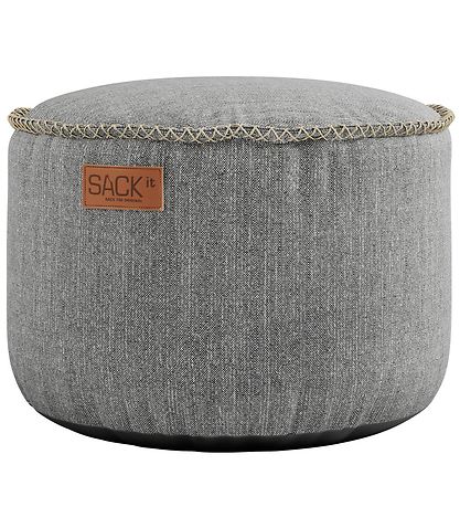 SACKit Poef - Cobana - 50x35 cm - Lichtgrijs