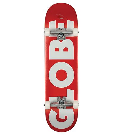 Globe Skateboard - 8.25'' - G0 Fubar Complete - White/Red Globe Skateboard - 8.25'' - G0 Fubar Complete - White/Red