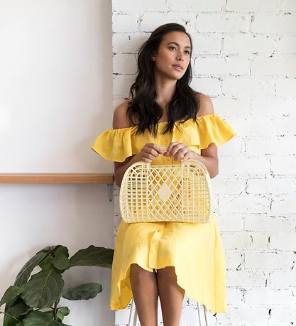 Sun Jellies Groß Faltkorb - Retro - 37x30x11 cm - Lilac Sun Jellies Groß Faltkorb - Retro - 37x30x11 cm - Lilac