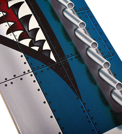 Streetsurfing Skateboard - 7.75'' - Shark Fire