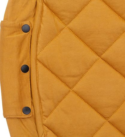 Play&Go Toy Storage Bag Rug - Ø120 - Soft Organic - Mustard Chai