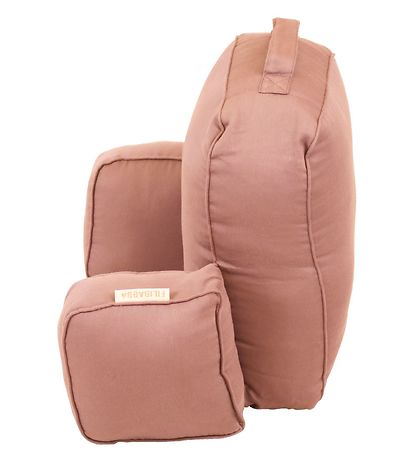 Filibabba Barnvagnskudde - Gry - Blush