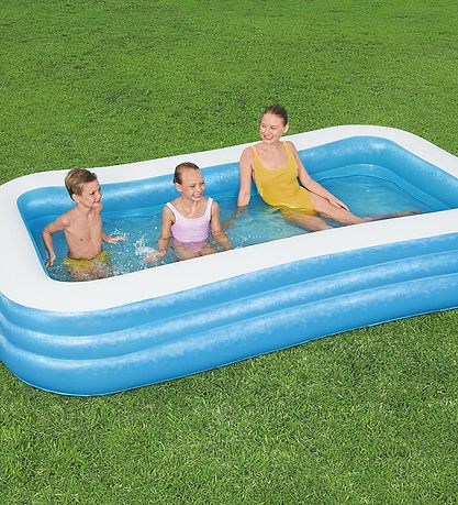 Bestway Inflatable Pool - 305x183 cm - Blue Bestway Inflatable Pool - 305x183 cm - Blue