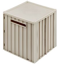 Liewood Foldable Box w. Lid - 30.5x32x31.5 cm - Elijah - Sandy Liewood Foldable Box w. Lid - 30.5x32x31.5 cm - Elijah - Sandy