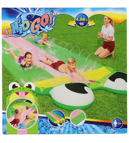 Bestway Waterglijbaan - H2OGo vriendelijke kikker - 4.88m Bestway Waterglijbaan - H2OGo vriendelijke kikker - 4.88m