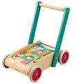 Tender Leaf Baby Walker w. Blocks - Garden theme Tender Leaf Baby Walker w. Blocks - Garden theme