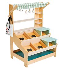 Tender Leaf Wooden Toy - Market stall Tender Leaf Wooden Toy - Market stall