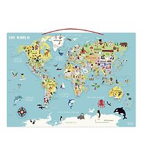 Carte du monde Vilac - Magnétique - Version Anglais Carte du monde Vilac - Magnétique - Version Anglais