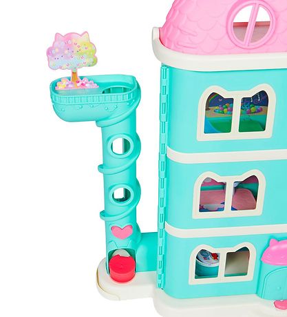 Gabby's Dollhouse Dockhus m. Tillbehör - Purrfect Dollhouse