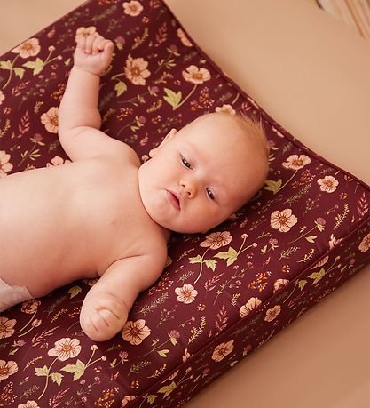 Matelas à Langer Filibabba - Fleurs d'automne