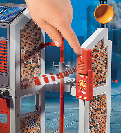 Playmobil City Action - Large Fire Station - 9462 - 181 Parts Playmobil City Action - Large Fire Station - 9462 - 181 Parts