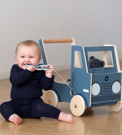Smallstuff Baby Walker - Truck - Blue