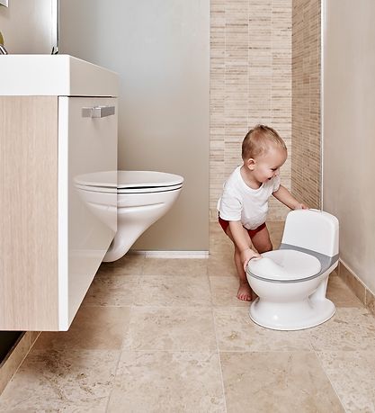 BabyDan Potty trainer w. Sound - White BabyDan Potty trainer w. Sound - White